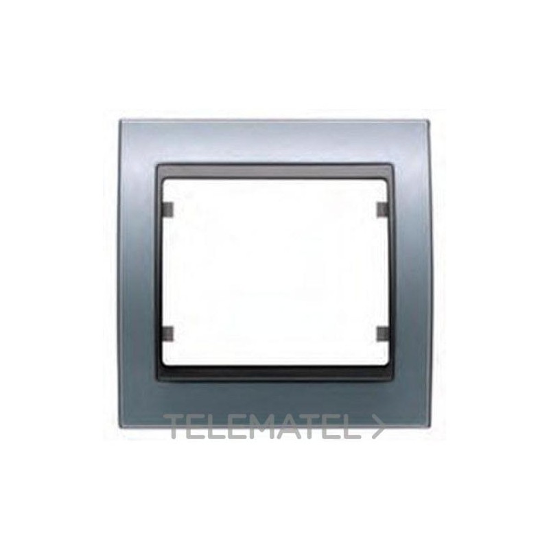 Marco 3 elementos horizontal en zamak serie Mega en aluminio prusia con referencia 22003-AP de la marca BJC.
