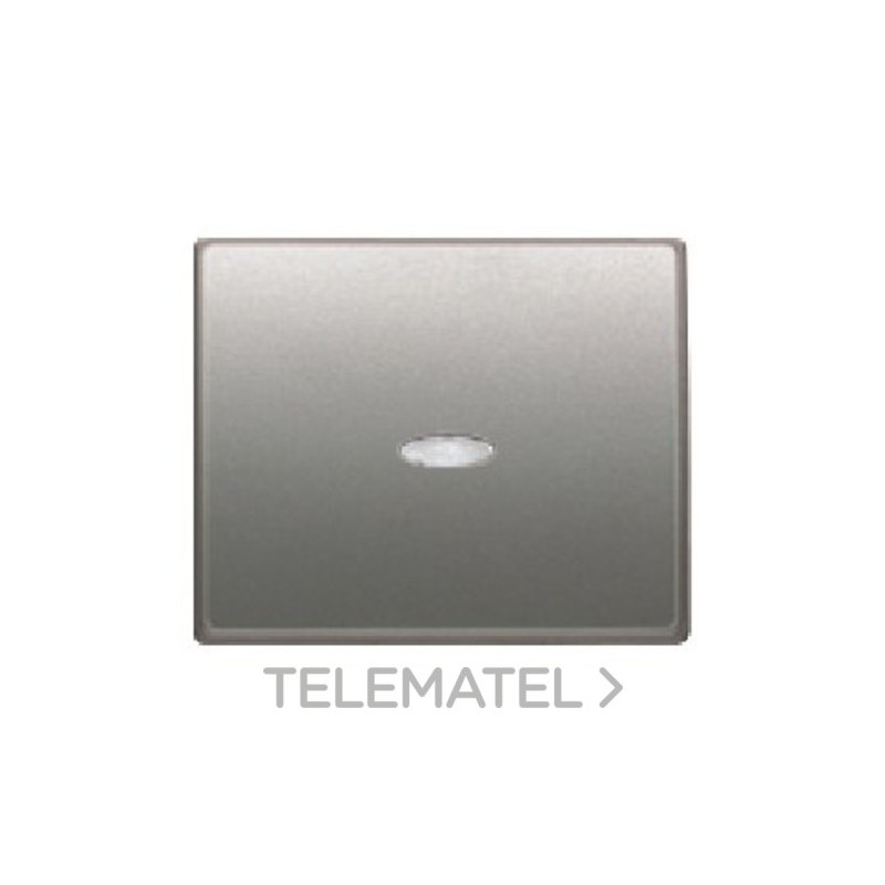 Tecla interruptor conmutador cruzamiento 22705-AFL serie Mega en aluminio fusión con referencia 22705-AFL de la marca BJC.