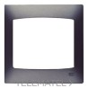 Placa 1 elemento horizontal serie Coral sin bastidor en gris lava con referencia 21011-GL de la marca BJC.