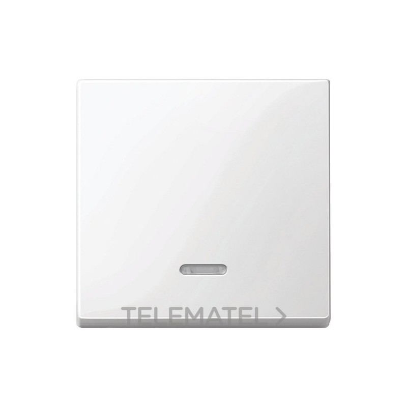 Tecla simple con visor ELEGANCE blanco con referencia MTN436019 de la marca SCHNEIDER ELECTRIC.