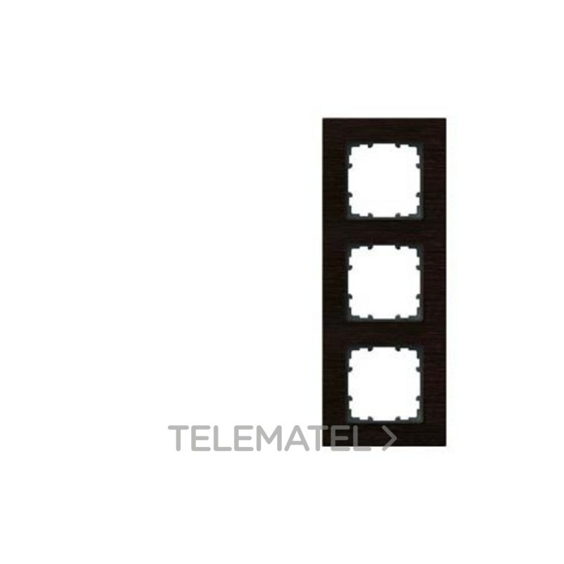 Marco triple Delta miro en madera wenge con referencia 5TG11030 de la marca BJC.