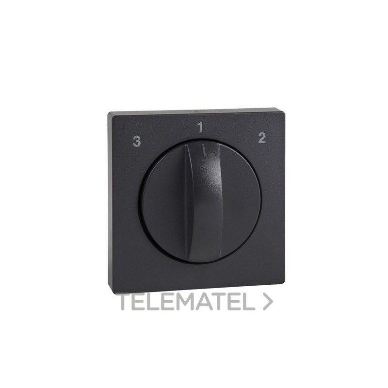 Tapa interruptor ventilador ELEGANCE antracita con referencia MTN437114 de la marca SCHNEIDER ELECTRIC.