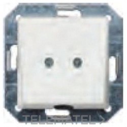 Salida hilos 55x55mm Delta i-system en blanco titán con referencia 5TG2566 de la marca BJC.