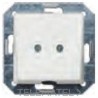 Salida hilos 55x55mm Delta i-system en blanco titán con referencia 5TG2566 de la marca BJC.