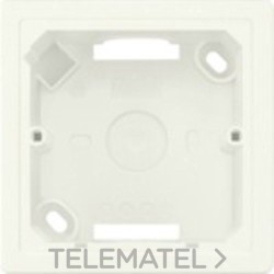 Caja superior 84x84x42,5 Delta line en blanco titán con referencia 5TG2901 de la marca BJC.
