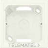 Caja doble 155x84x42,5 Delta line en blanco titán con referencia 5TG2902 de la marca BJC.
