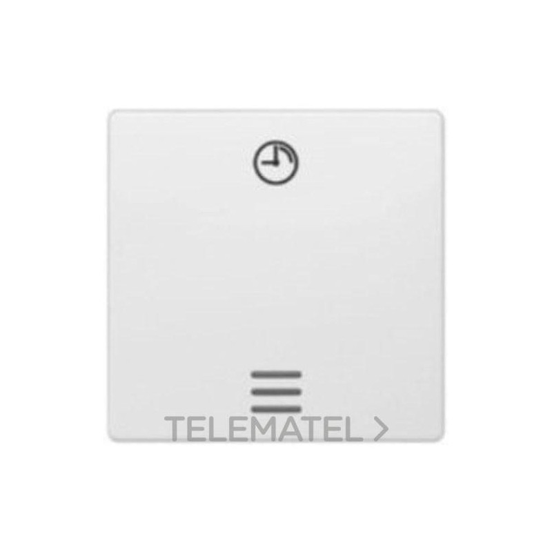 Tecla símbolo marcha prolongado + visor en blanco titán con referencia 5TG6218 de la marca BJC.