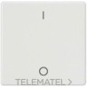 Tecla símbolo I/O instabus EIB en aluminio metalizado con referencia 5TG6242 de la marca BJC.