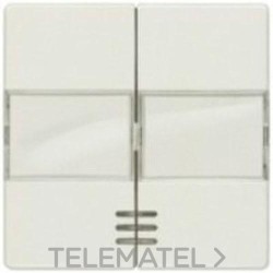 Tecla doble rotativo visor instalación EIB en blanco eléctrico con referencia 5TG6283 de la marca BJC.