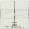 Tecla doble rotativo visor instalación EIB en blanco eléctrico con referencia 5TG6283 de la marca BJC.