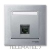 TAPA RJ45 SIMPLE ELEGANCE/AQUADESIG ALUMINIO con referencia MTN465860 de la marca SCHNEIDER ELEC.