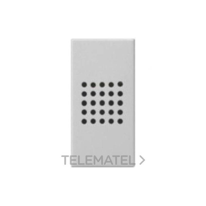 Módulo zumbador Delta i-system en aluminio metalizado con referencia 5TG98758AM de la marca BJC.