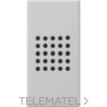Módulo zumbador Delta i-system en aluminio metalizado con referencia 5TG98758AM de la marca BJC.