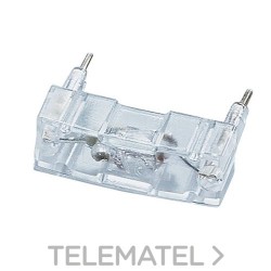 Señalizador luminoso led azul para todos los mecanismos tecla estrecha con referencia 18039-3AZ de la marca BJC.