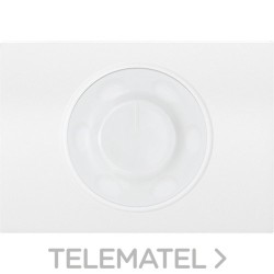 Tapa con botón regulador serie Coral en blanco con referencia 21749 de la marca BJC.