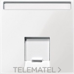 Tapa RJ45 simple ELEGANCE/AQUADESIGN blanco con referencia MTN469819 de la marca SCHNEIDER ELECTRIC.