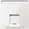 Tapa RJ45 simple ELEGANCE/AQUADESIGN blanco con referencia MTN469819 de la marca SCHNEIDER ELECTRIC.