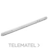Pantalla IP65 cableada para tubo LED 1x18W 1275x70x84 10 clips con referencia 8782 de la marca FENOPLASTICA.