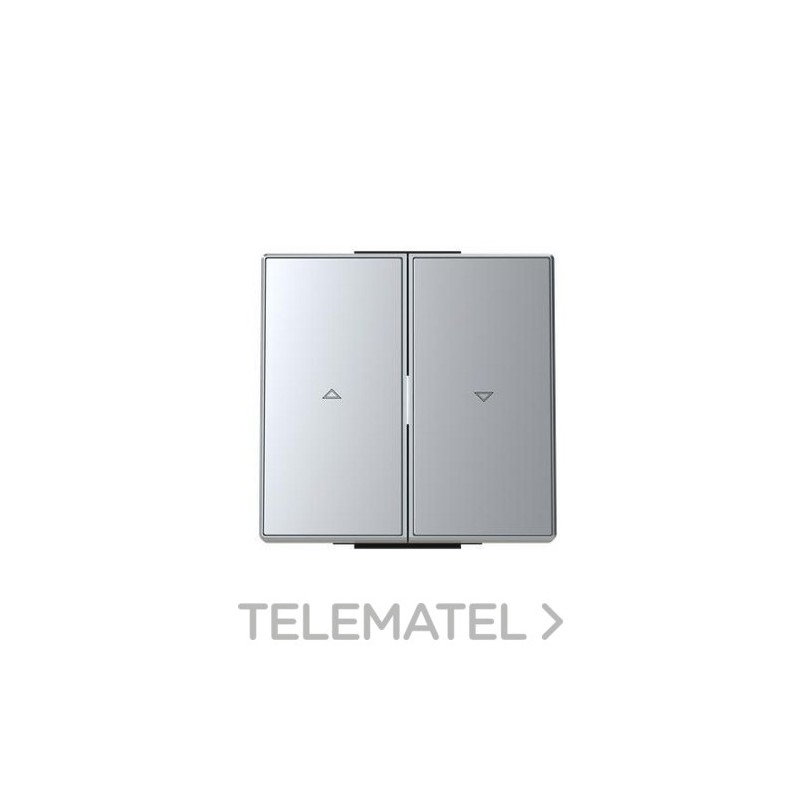 Tecla interruptor persianas Sky Niessen plata con referencia 8544 PL de la marca NIESSEN.