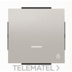 Tapa interruptor temporizado Sky Niessen plata con referencia 8562 PL de la marca NIESSEN.
