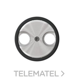 Tapa toma TV/R Skymoon cristal negro con referencia 8650 CN de la marca NIESSEN.