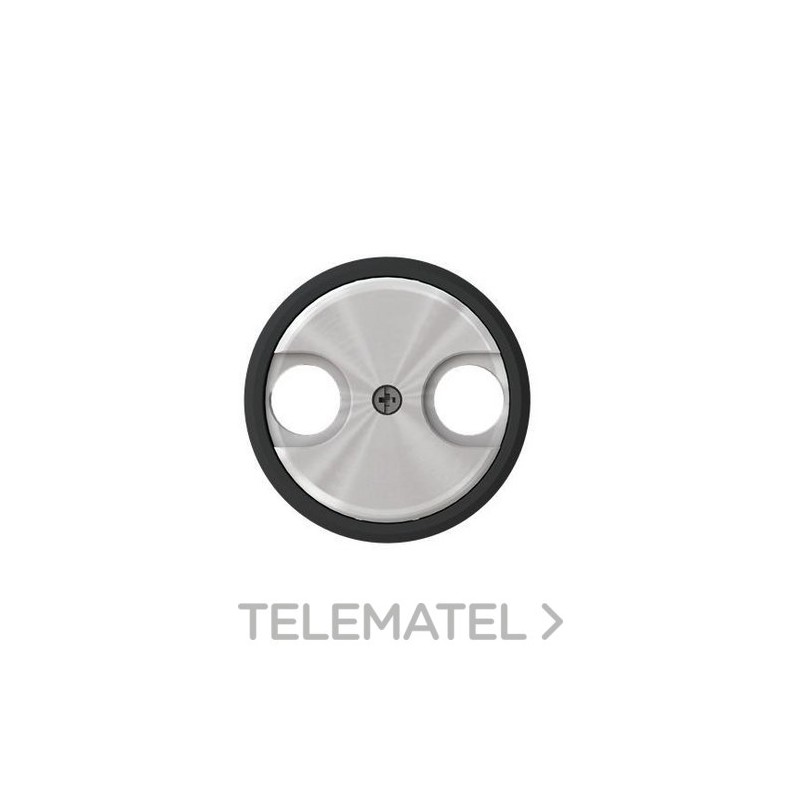 Tapa toma TV/R Skymoon cristal negro con referencia 8650 CN de la marca NIESSEN.
