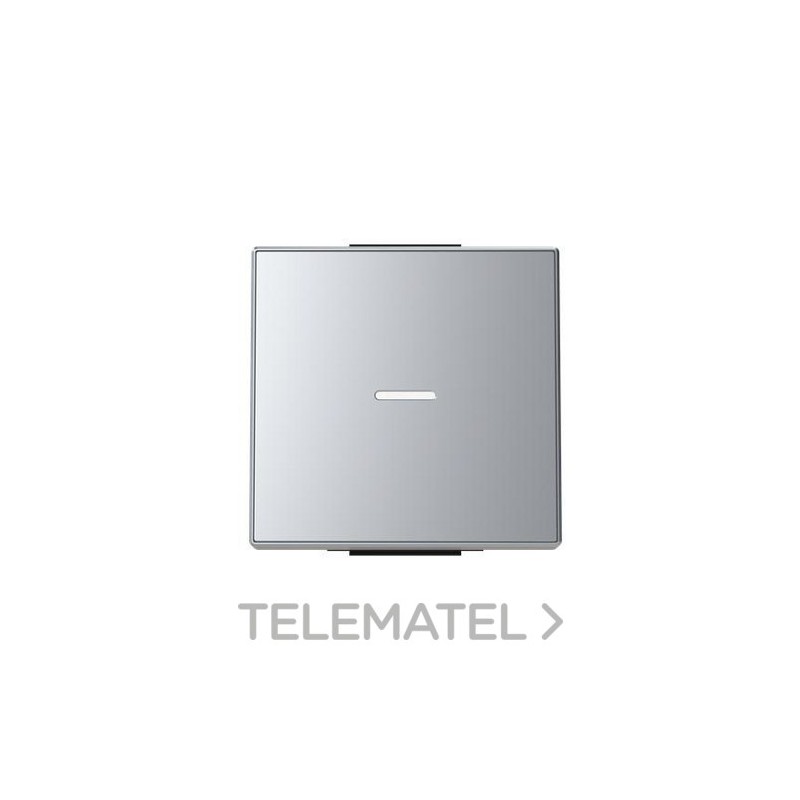 Tecla interruptor con visor Sky Niessen plata con referencia 8501.3 PL de la marca NIESSEN.
