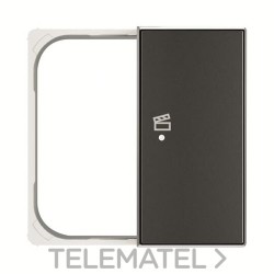 Tapa sensor Free@Home Sky con 2 canales derecho escena negro con referencia SRS-2-R-85NS de la marca NIESSEN.