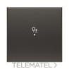 Tapa sensor Free@Home Sky con 1 canal regulador negro con referencia SRD-1-85NS de la marca NIESSEN.