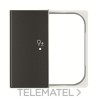 Tapa sensor Free@Home Sky con 2 canales izquierdo regulador negro con referencia SRD-2-L-85NS de la marca NIESSEN.