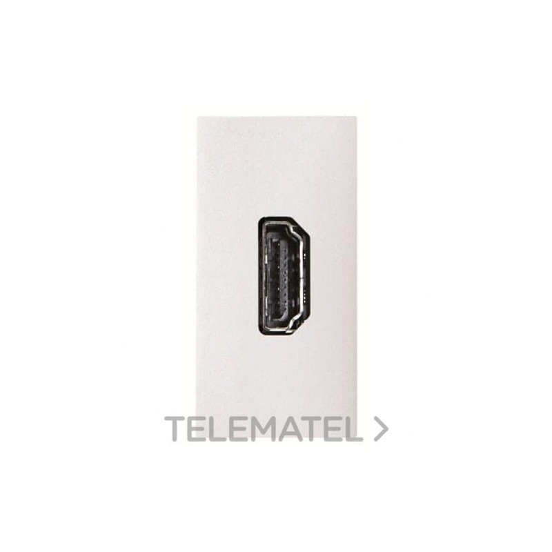 Toma VDI HDMI conexión H-H blanco con referencia N2155.7 BL de la marca NIESSEN.