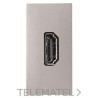 Toma VDI HDMI conexión H-H plata con referencia N2155.7 PL de la marca NIESSEN.