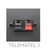 Toma altavoz borna Zenit antracita con referencia N2257.1 AN de la marca NIESSEN.