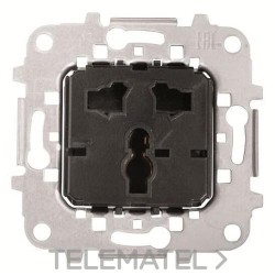 Base de enchufe universal Sky Niessen con referencia 8139 de la marca NIESSEN.