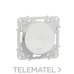 Toma RJ-45 categoría 6UTP con referencia S520475 de la marca SCHNEIDER ELECTRIC.