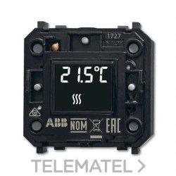 Termostato de empotrar / actuador Zenit wireless ABB-free@home® con referencia RTC-F-2.1-1.PB-WL de la marca NIESSEN.