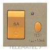 Protección magnetotérmica y diferencial 10mA 6A Zenit champán con referencia N2234.1 CV de la marca NIESSEN.