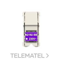 Lámpara LED mecanismo con piloto de control conmutador Zenit blanco con referencia N2192 BB de la marca NIESSEN.