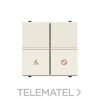Interruptor servicio / no molestar Zenit blanco con referencia N2244.5 BB de la marca NIESSEN.