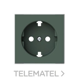 Tapa base enchufe Schuko plano Sky Niessen Comodoro con referencia 8588.9 CM de la marca NIESSEN.