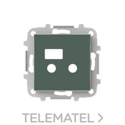 Tapa módulo entradas / salidas y USB Sky Niessen Comodoro con referencia 8568.3 CM de la marca NIESSEN.