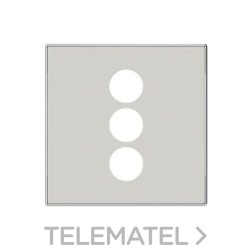 Tapa toma VDI 3RCA Sky Niessen Duna con referencia 8555.3 DN de la marca NIESSEN.