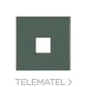 Tapa toma de teléfono / informática Sky Niessen Comodoro con referencia 8517 CM de la marca NIESSEN.