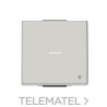Tecla pulsador con visor y símbolo luz Sky Niessen Duna con referencia 8504.4 DN de la marca NIESSEN.