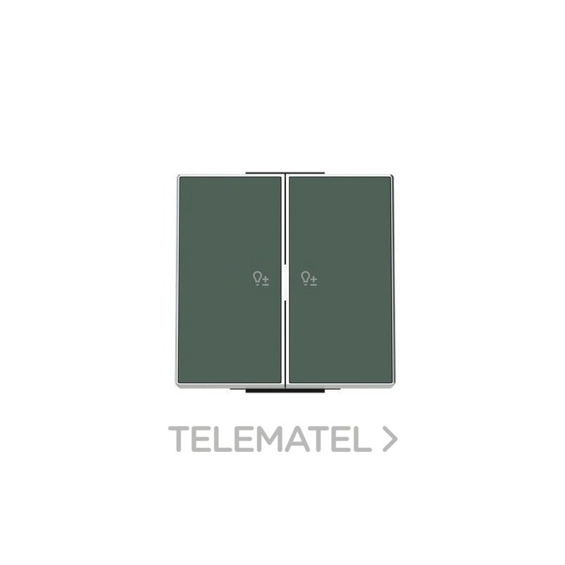 Tecla Sky con símbolo regulador 2 canales Comodoro con referencia 8596.23 CM de la marca NIESSEN.