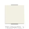 Tecla interruptor/conmutador Serie de lujo blanco essence con referencia 8501 BE de la marca NIESSEN.