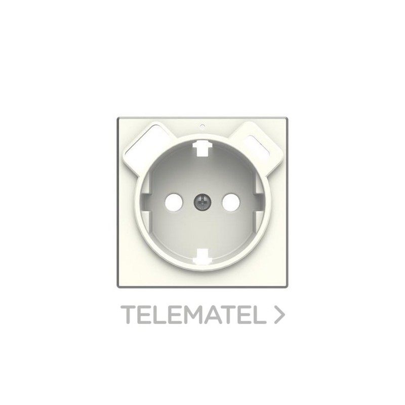 Tapa BE Schuko + cargador USB A+C BL con referencia 8588.4 BL de la marca NIESSEN.
