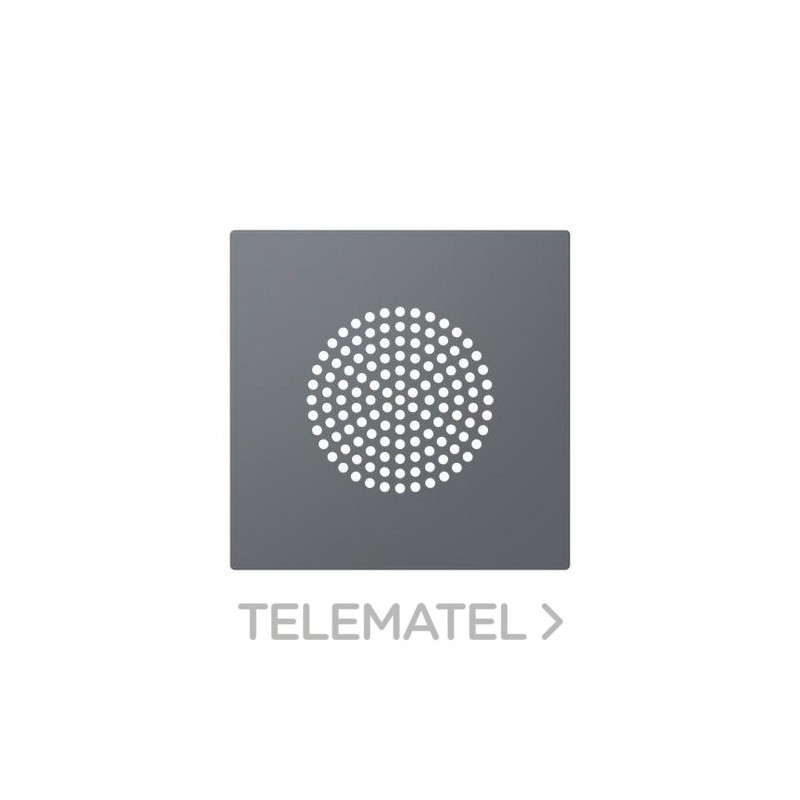 Tapa timbre / altavoz / zumbador Serie Alba gris mate con referencia 8929 GR de la marca NIESSEN.