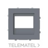 Tapa módulo radio FM/amplificador Serie Alba gris mate con referencia 8968 GR de la marca NIESSEN.