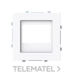 Tapa módulo radio FM/amplificador Serie Alba blanco brillo con referencia 8968 BL de la marca NIESSEN.